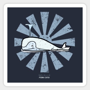 Moby Dick Retro Japanese Magnet